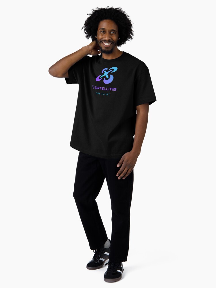 Thumbnail 4 of 7, Oversized T-Shirt, Drone: 16 Satellites, One Pilot designed and sold by Teesamust.
