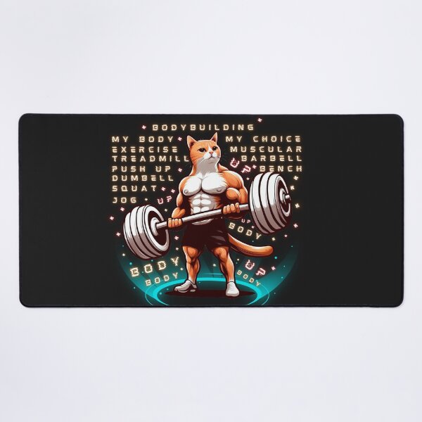 Item preview, Cat slave - The Muscular cat - Cat meme designed and sold by mamacub.