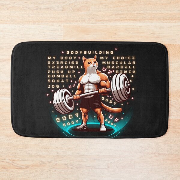 Item preview, Cat slave - The Muscular cat - Cat meme designed and sold by mamacub.