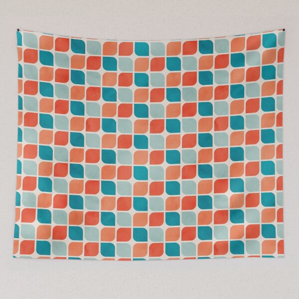 Item preview, Watercolor Midcentury Pattern designed and sold by stringtheories.