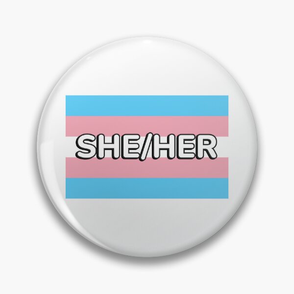 Item preview, Transfem She Her - Transfem Flag - Trans Colors designed and sold by Inspirationmotivation.