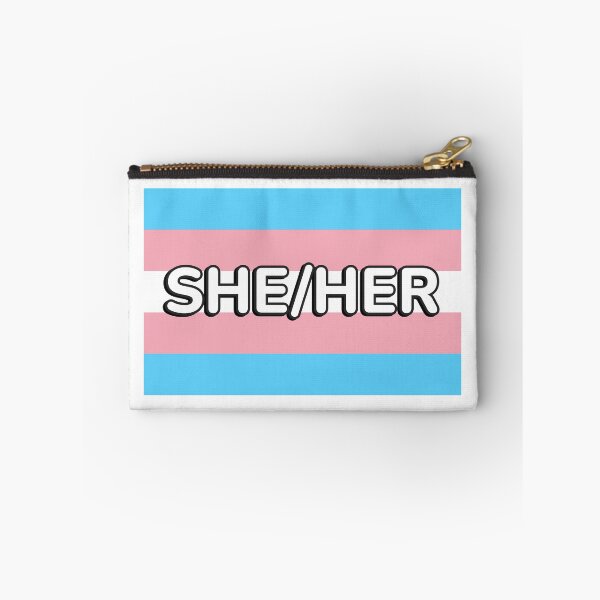 Item preview, Transfem She Her - Transfem Flag - Trans Colors designed and sold by Inspirationmotivation.