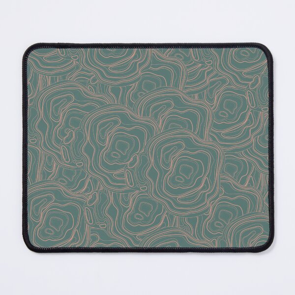 Item preview, Topography pattern - Topographic green and gold abstract groups designed and sold by KMCYZ.