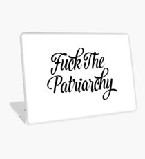 Fuck The Patriarchy Pro-Feminist T Shirt Laptop Skin