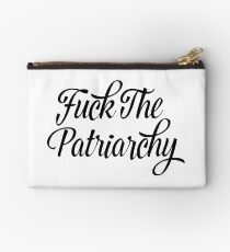 Fuck The Patriarchy Pro-Feminist T Shirt Studio Pouch