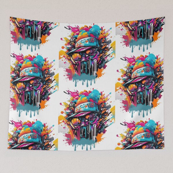 Item preview, Urban Explosion Street Art Vibes, Graffiti art splash designed and sold by BeatyinChaos.