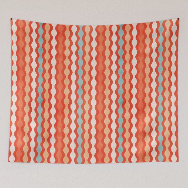 Item preview, Watercolor Retro Pattern designed and sold by stringtheories.