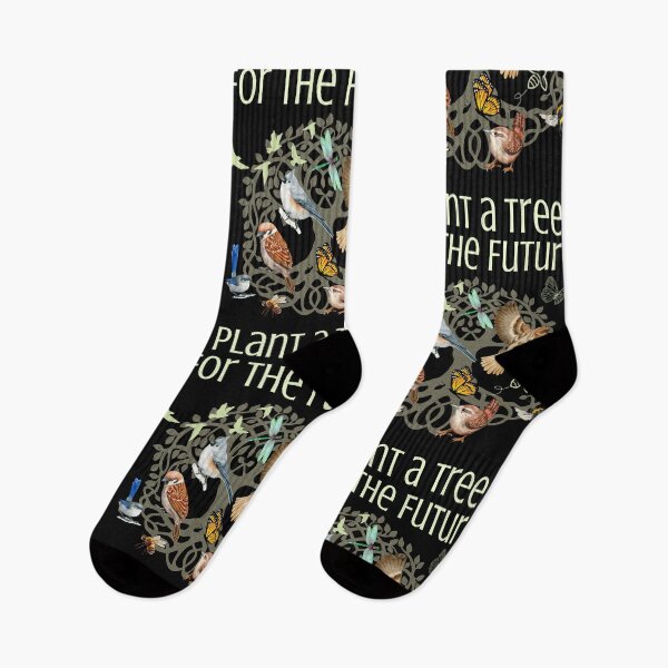 Item preview, Plant A Tree Eco-Friendly Colorful Wildlife Design designed and sold by EarthArtDesigns.