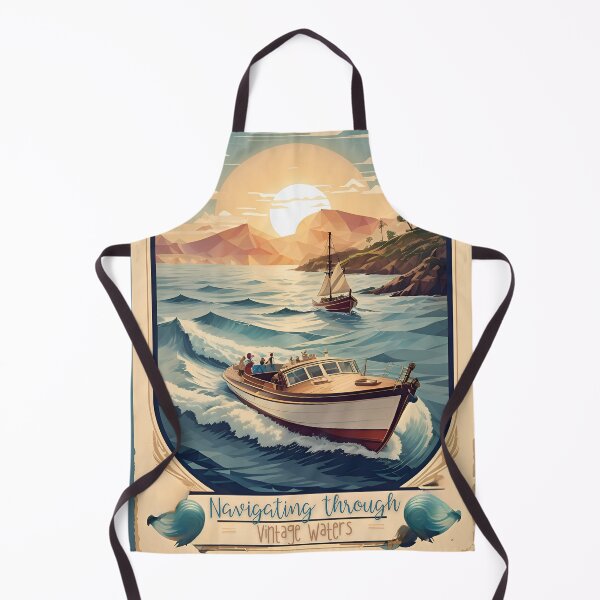 Item preview, Vintage Ocean Poster: Navigating Through Vintage Waters designed and sold by Ceemko's Vintage Corner.