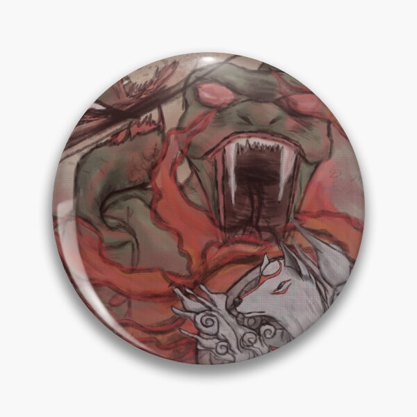 Item preview, Okami Amaterasu Vs Set Elder God designed and sold by DMDigitalManus.
