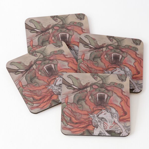 Item preview, Okami Amaterasu Vs Set Elder God designed and sold by DMDigitalManus.
