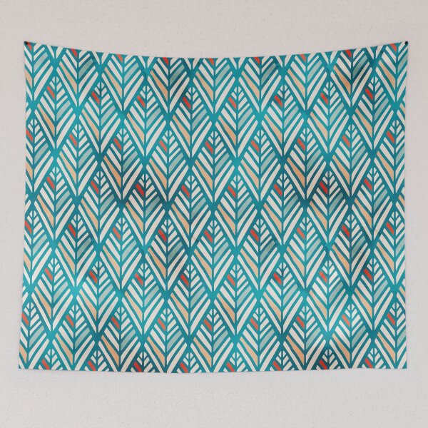 Item preview, Watercolor Retro Pattern designed and sold by stringtheories.