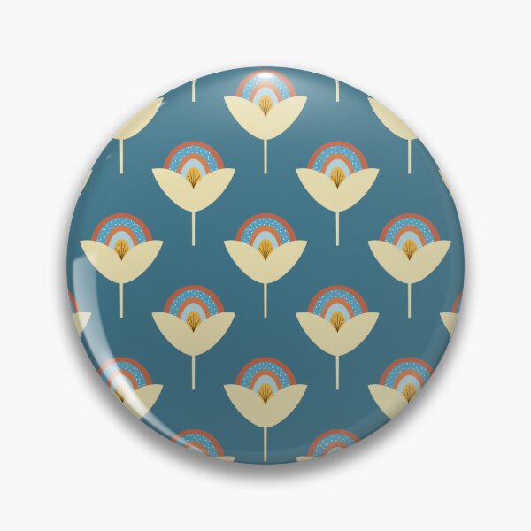 Item preview, retro flowers designed and sold by Zeewind.