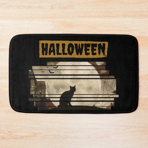 Item preview, Halloween And Black Spooky Cat designed and sold by MomLifeDesign.