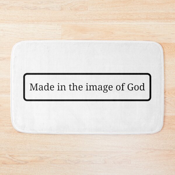 Item preview, Made in the Image of God- Black designed and sold by LittleIceberg.