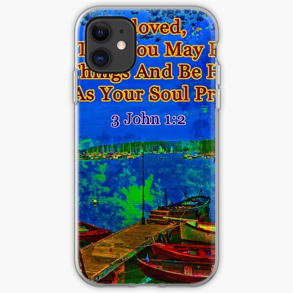 Beloved I pray that you may prosper in all things iPhone Soft Case