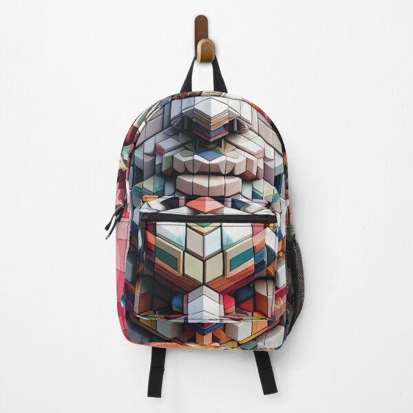 Item preview, Fractalized Portrait made up of 3D Shapes designed and sold by AtithasosTragos.