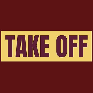 Artwork thumbnail, Drone: Take Off Text by Teesamust