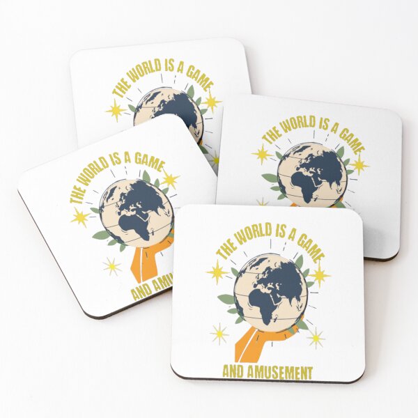 Item preview, the world is a game and amusement designed and sold by jonmobo.