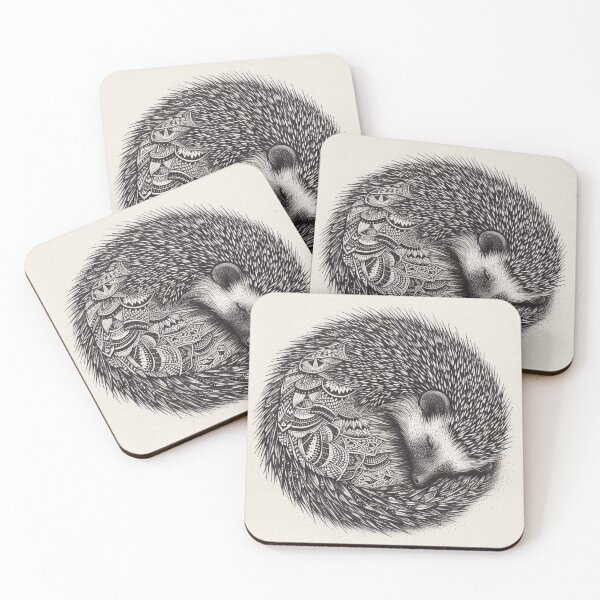 Item preview, Dreamland Slumber: Hedgehog's Peaceful Nap designed and sold by ReplyGirl.