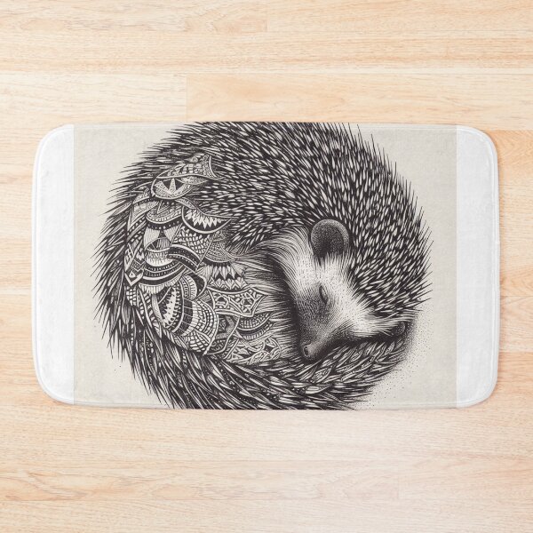 Item preview, Dreamland Slumber: Hedgehog's Peaceful Nap designed and sold by ReplyGirl.