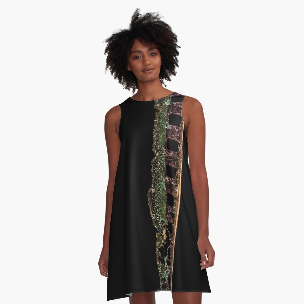 Item preview, A-Line Dress designed and sold by O-U-Tees.