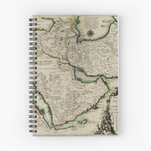 Item preview, 1720 map - Persia, Georgia, Natolia, the Arabias, Egypt designed and sold by Francespoppy.