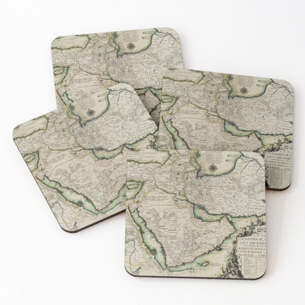 Item preview, 1720 map - Persia, Georgia, Natolia, the Arabias, Egypt designed and sold by Francespoppy.