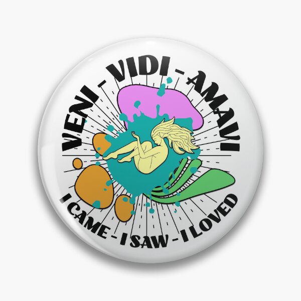 Item preview, VENI, VIDI, AMAVI DESIGN designed and sold by ARTCLAYSTO.