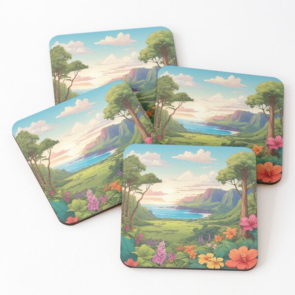 Item preview, Hawaiian islands designed and sold by Neranchara.
