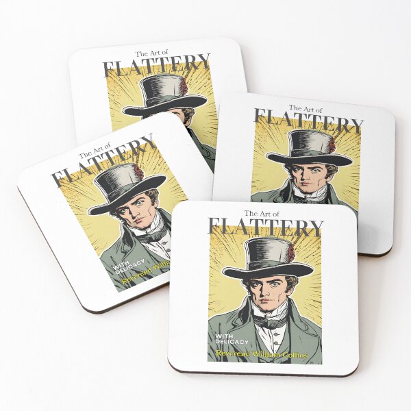 Item preview, Mr. Collins Pride and Prejudice Art of Flattery Pop Art designed and sold by stargazerhill.
