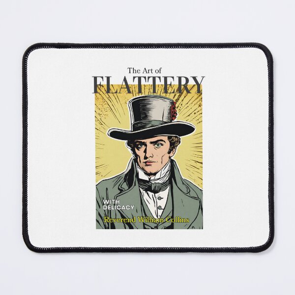 Item preview, Mr. Collins Pride and Prejudice Art of Flattery Pop Art designed and sold by stargazerhill.