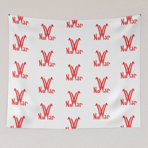 Item preview, no war in silhouette, peace themed graphic design,   designed and sold by ironpalette.