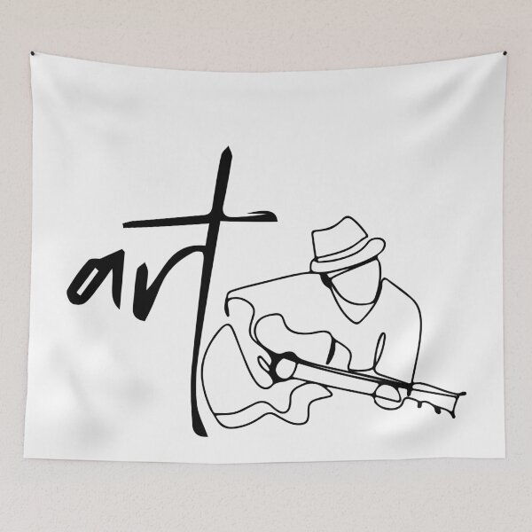 Item preview, The Guitar Man designed and sold by Awwwah.