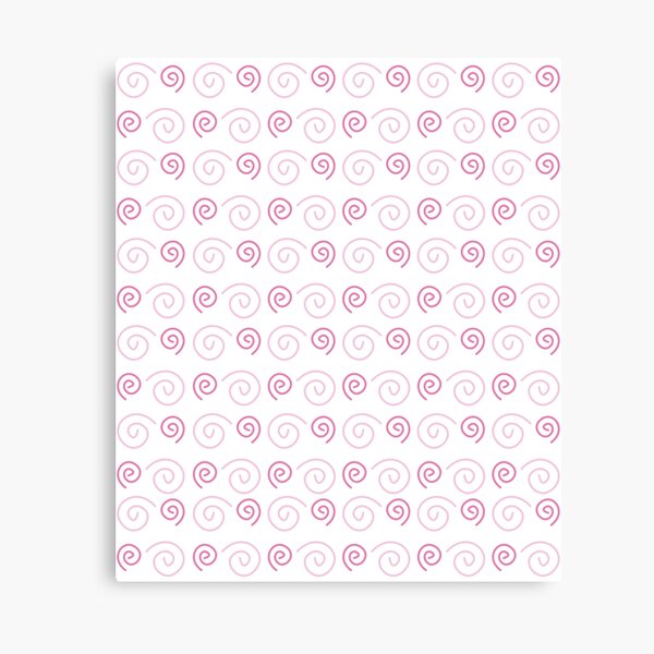 Item preview, geometric design pink spirals designed and sold by CREATINERY.