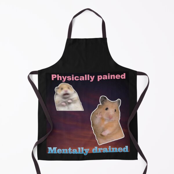 Item preview, Physically Pained Meme Hamster designed and sold by oko-designs.