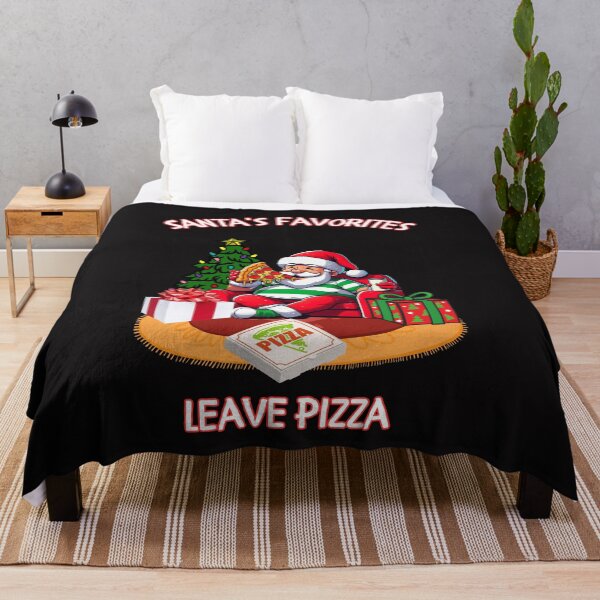 Item preview, Merry Christmas Santa's favs leave pizza designed and sold by SeeingBeyond.