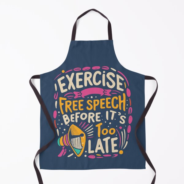Item preview, Exercise Free Speech Typography: A Timely Message designed and sold by TrendyArtInk.