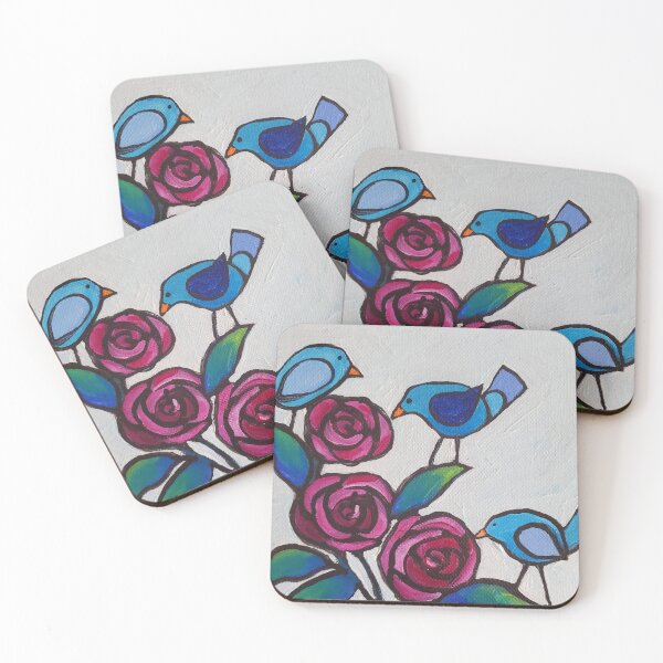 Item preview, 3 Roses 3 Birds designed and sold by annesblueart.