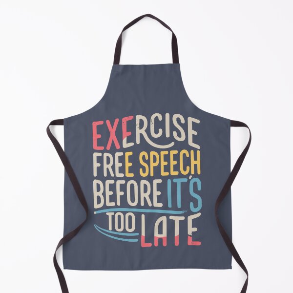Item preview, Exercise Free Speech Typography: A Timely Message designed and sold by TrendyArtInk.