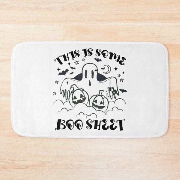 Item preview, This Is Some Boo Sheet Retro Halloween Costume Men Women designed and sold by Mayalogo.