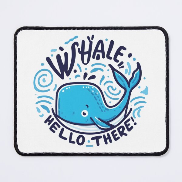 Item preview, Whale, Hello There! designed and sold by Gulyabani.