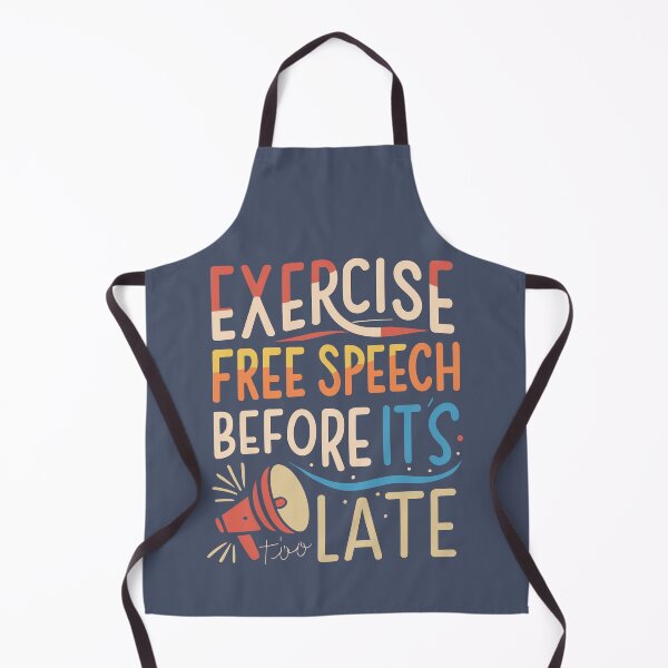 Item preview, Exercise Free Speech Typography: A Timely Message designed and sold by TrendyArtInk.