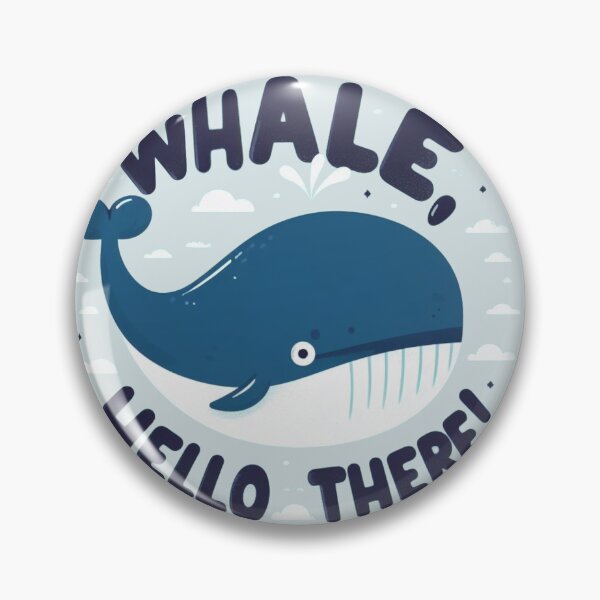 Item preview, Whale, Hello There! designed and sold by Gulyabani.
