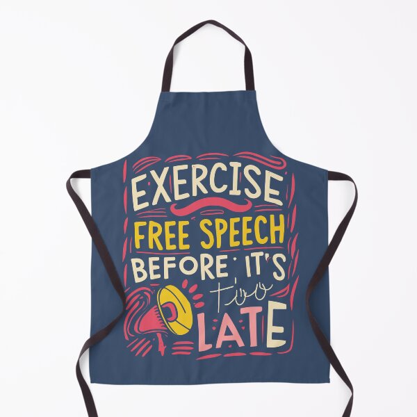 Item preview, Exercise Free Speech Typography: A Timely Message designed and sold by TrendyArtInk.