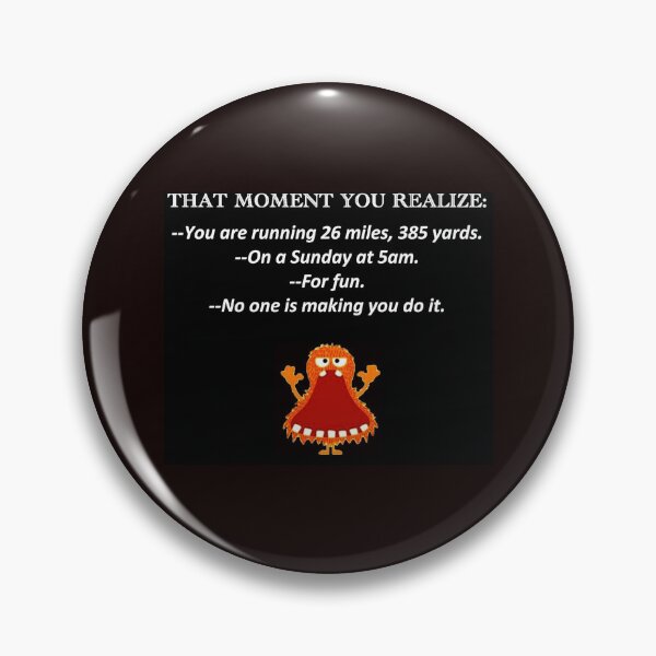 Item preview, That moment you realize you are running a marathon! designed and sold by michael6076.