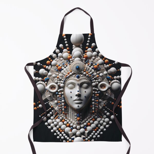 Item preview, Fractal Meditation Portrait made up of 3D Shapes designed and sold by AtithasosTragos.