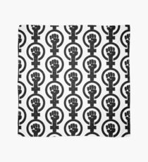 Feminist Raised Fist - Distressed Scarf