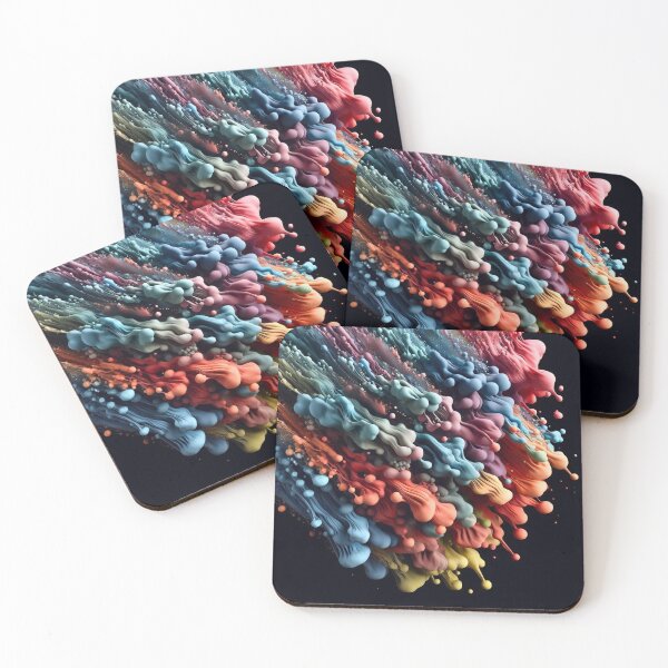 Item preview, Explosion of wet colors designed and sold by Girih.