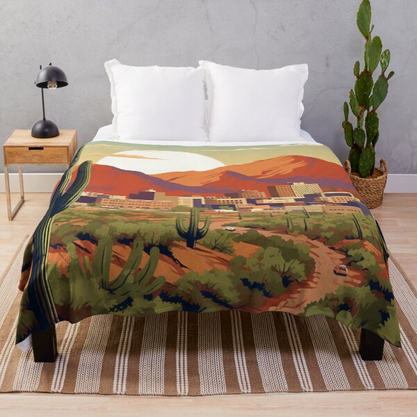 Item preview, A Pop Art Travel Print of Tucson - Arizona - US designed and sold by StudioRedKoala.